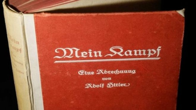 Hitler's book was first published in 1925