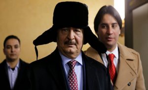 Le maréchal Khalifa Haftar à Moscou